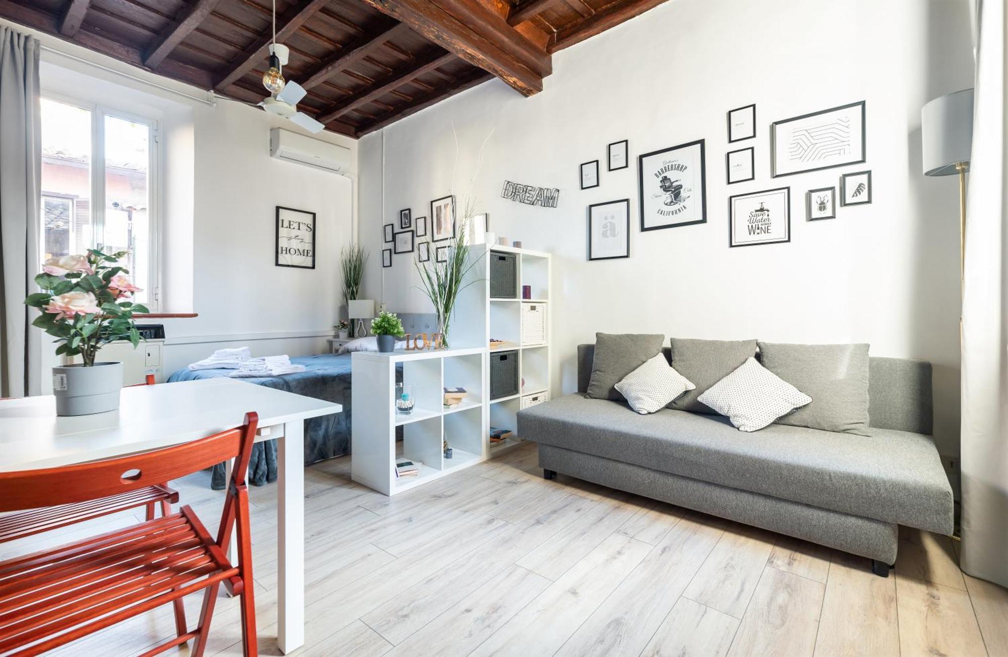 Cozy Studio Campo De Fiori Řím Exteriér fotografie